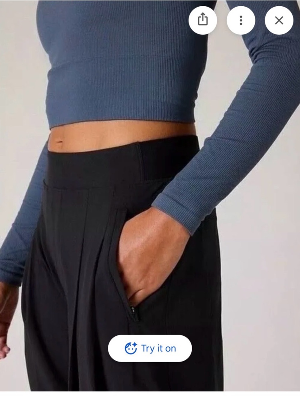 Brooklyn Heights High Rise Pleated Wide Leg
